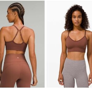 Lululemon Ebb To Street Sports Bra Copper